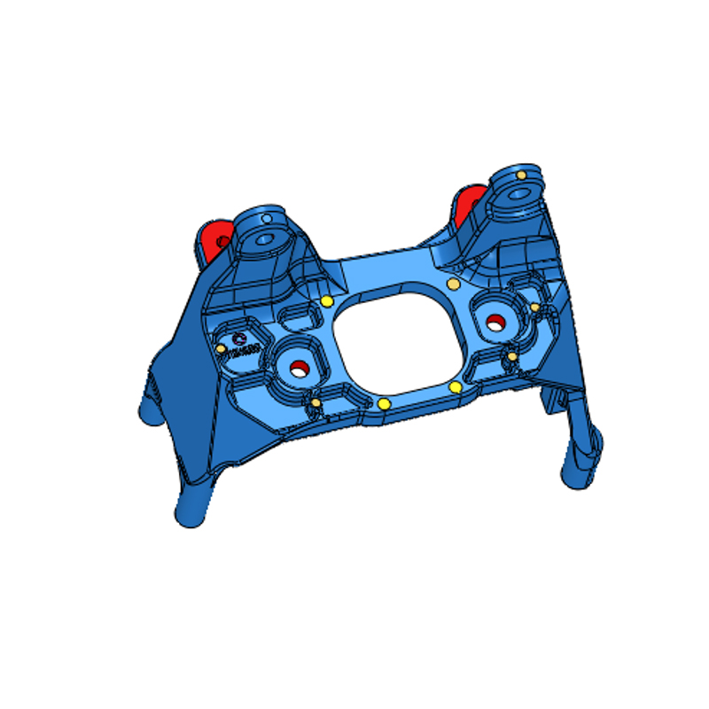 Staffa pressofusa in lega di alluminio Staffa pressofusa in lega di alluminio