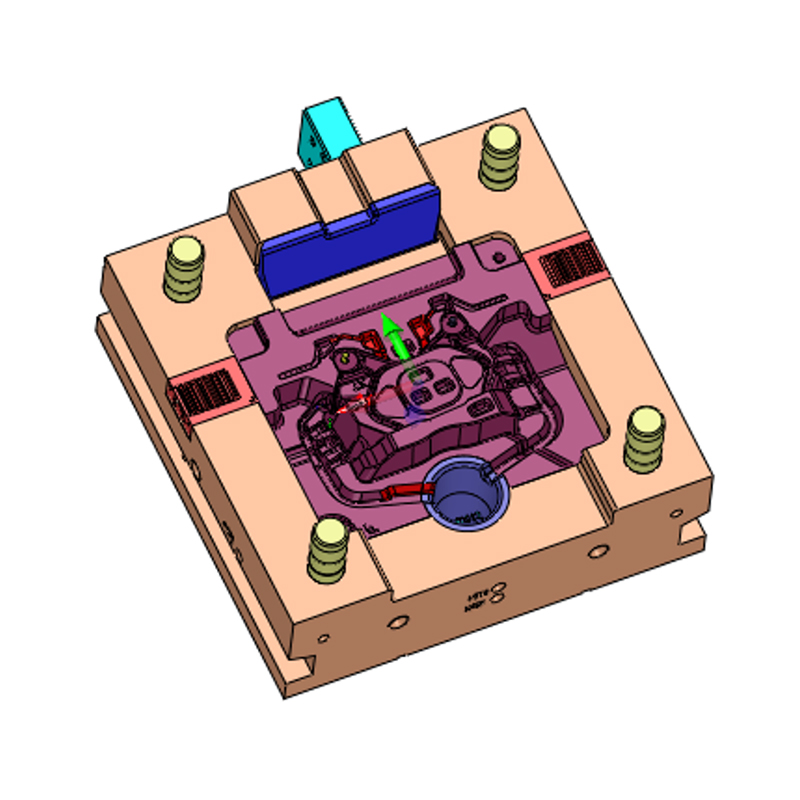 Staffa pressofusa in lega di alluminio