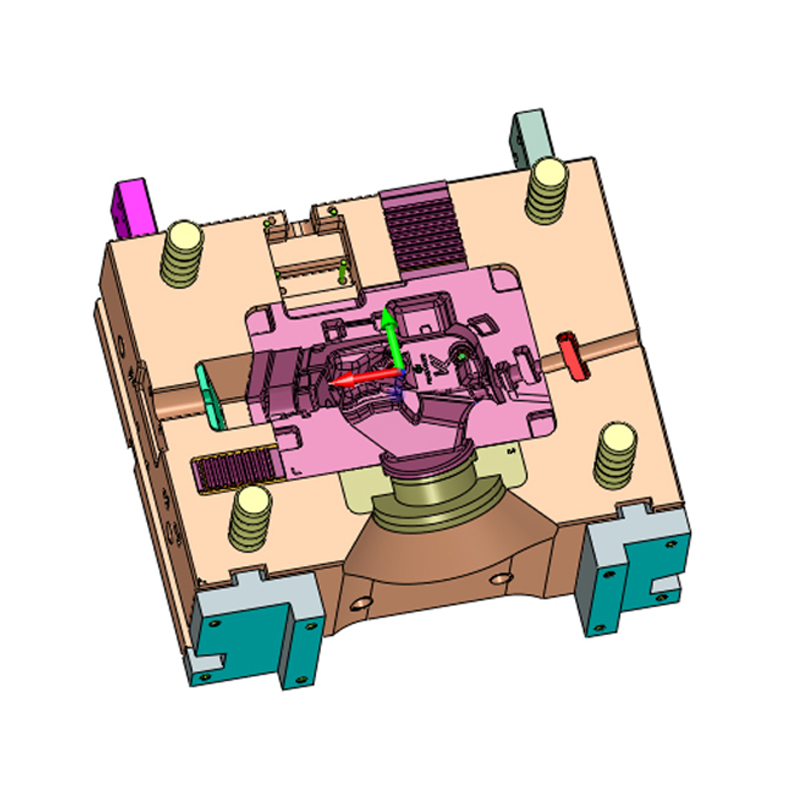 Sedile airbag pressofuso in lega di alluminio